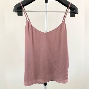 Olivaceous Silk Camisole